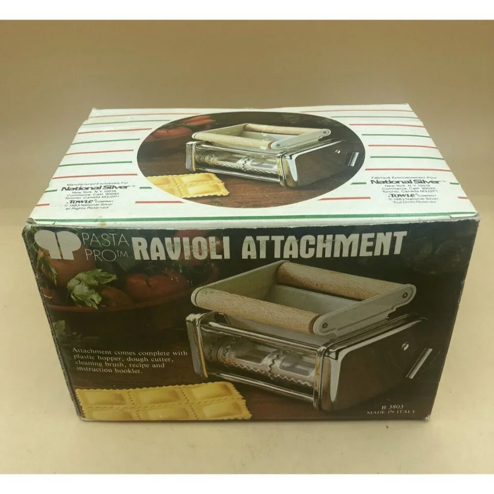 Vintage Pasta Pro Ravioli Attachment for Pasta Maker Italy B 3803